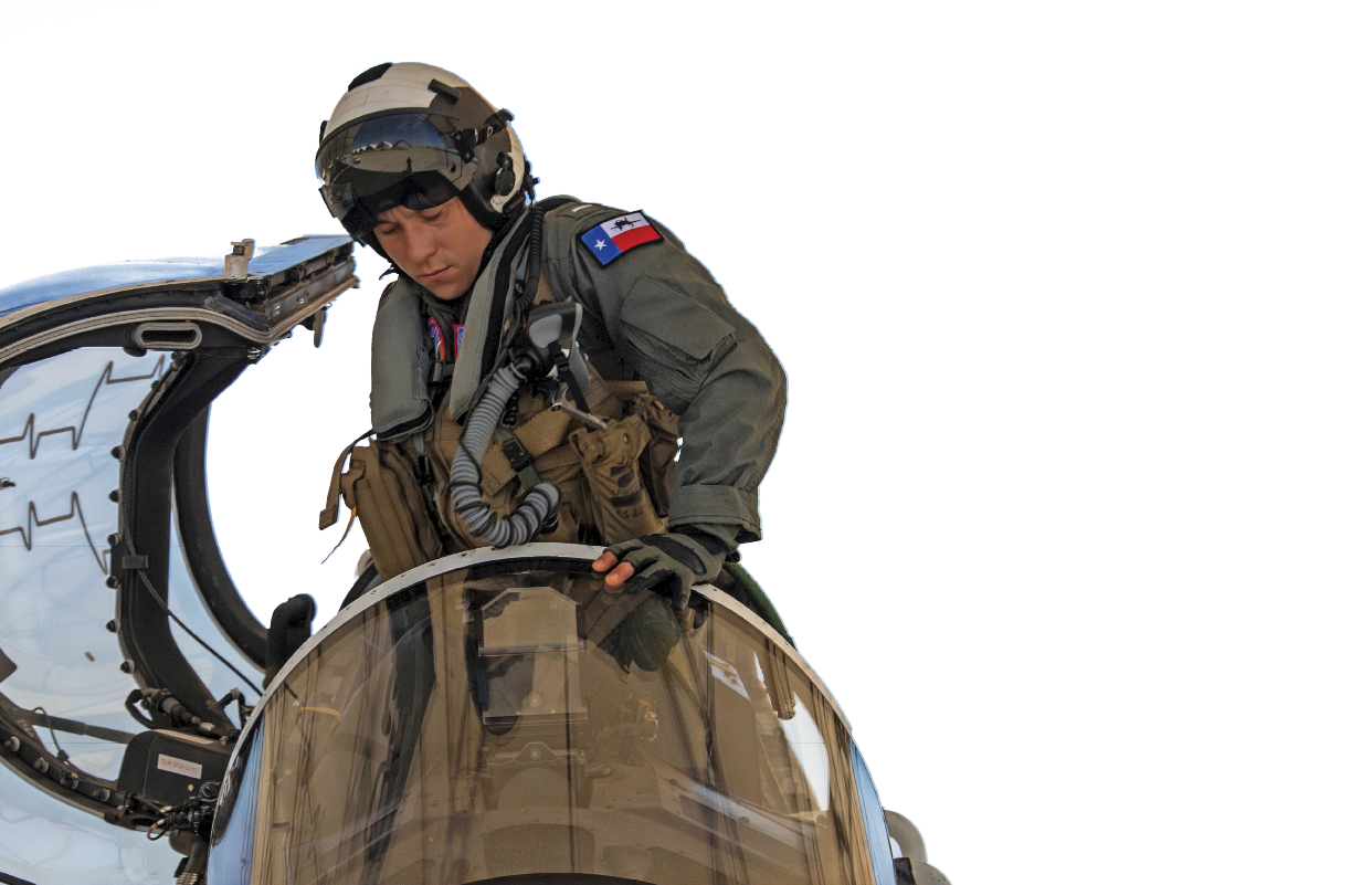 EL CENTRO, Calif. (July 19, 2023) Lt. J.g. Milo Sawczyn, assigned to the El Centro strike training detachment, enters the cockpit of a T-45C Goshawk jet aircraft on the flight line onboard Naval Air Facility (NAF) El Centro, Calif. July 19, 2023. NAF El Centro supports combat training and readiness of the Warfighter. This includes air operations support to operational fleet and training squadrons as well as squadrons from other services (USMC, USA, USAF) and Allies. (U.S. Navy photo by Mass Communication Specialist 3rd Class Aleksandr Freutel)