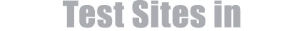 Test Sites in