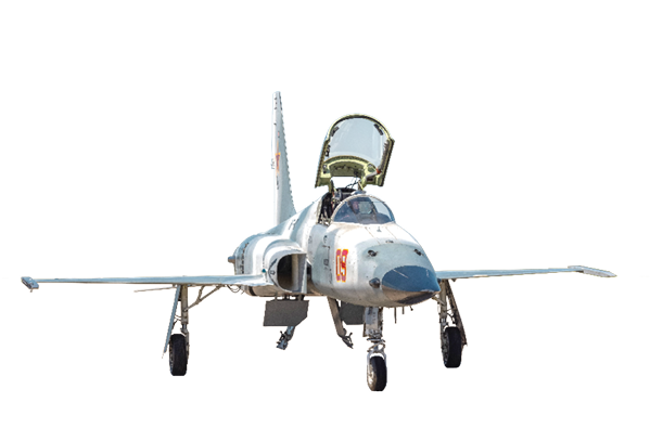 A U.S. Marine Corps F-5N Tiger II with Marine Fighter Training Squadron (VMFT) 402, Marine Aircraft Group 41, 4th Marine Aircraft Wing, arrives at Marine Corps Air Station Beaufort, South Carolina, May 30, 2024. VMFT-402 will be the Marine Corps’ second adversary squadron and will officially be redesignated in Sept. (U.S. Marine Corps photo by Lance Cpl. Kyle Baskin)