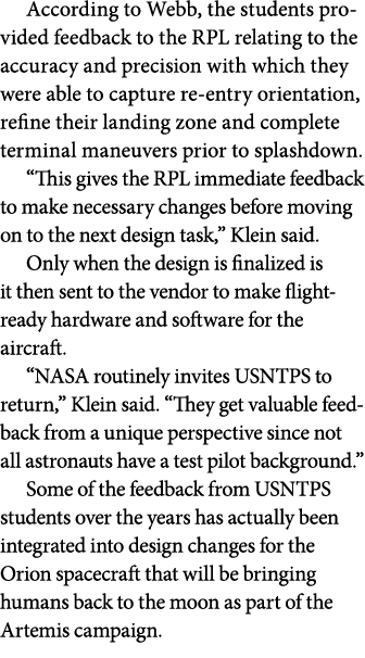 According to Webb, the students provided feedback to the RPL relating to the accuracy and precision with which they w...