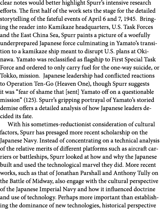 clear notes would better highlight Spurr’s intensive research efforts. The first half of the work sets the stage for ...