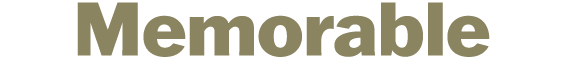 Memorable 