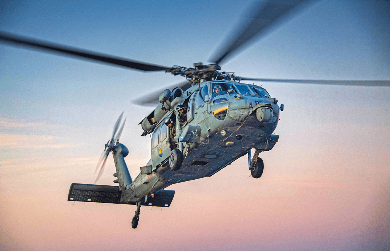 250701-N-WJ234-1952 CORAL SEA (July 1, 2025) An MH-60S Seahawk from Helicopter Sea Combat Squadron (HSC) 25 prepares to land on the flight deck of the forward-deployed amphibious assault ship USS America (LHA 6) while conducting flight operations in the Coral Sea, July 1. America, lead ship of the America Amphibious Ready Group, is operating in the U.S. 7th Fleet area of operations. U.S. 7th Fleet is the U.S. Navy’s largest forward-deployed numbered fleet, and routinely interacts and operates with allies and partners in preserving a free and open Indo-Pacific region. (U.S. Navy photo by Mass Communication Specialist Seaman Sam McNeely)