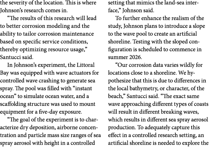 the severity of the location. This is where Johnson’s research comes in. “The results of this research will lead to b...