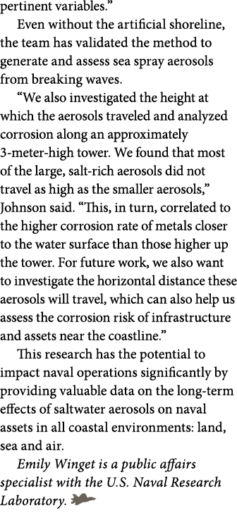 pertinent variables.” Even without the artificial shoreline, the team has validated the method to generate and assess...