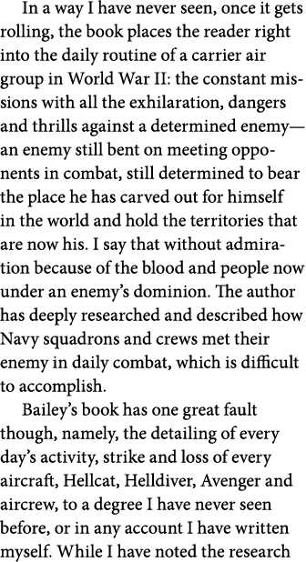 In a way I have never seen, once it gets rolling, the book places the reader right into the daily routine of a carrie...