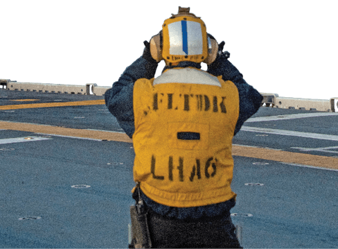 250701-N-WJ234-1950 CORAL SEA (July 1, 2025) An MH-60S Seahawk from Helicopter Sea Combat Squadron (HSC) 25 prepares to land on the flight deck of the forward-deployed amphibious assault ship USS America (LHA 6) while conducting flight operations in the Coral Sea, July 1. America, lead ship of the America Amphibious Ready Group, is operating in the U.S. 7th Fleet area of operations. U.S. 7th Fleet is the U.S. Navy’s largest forward-deployed numbered fleet, and routinely interacts and operates with allies and partners in preserving a free and open Indo-Pacific region. (U.S. Navy photo by Mass Communication Specialist Seaman Sam McNeely)