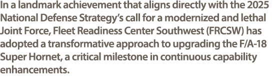 In a landmark achievement that aligns directly with the 2025 National Defense Strategy’s call for a modernized and le...